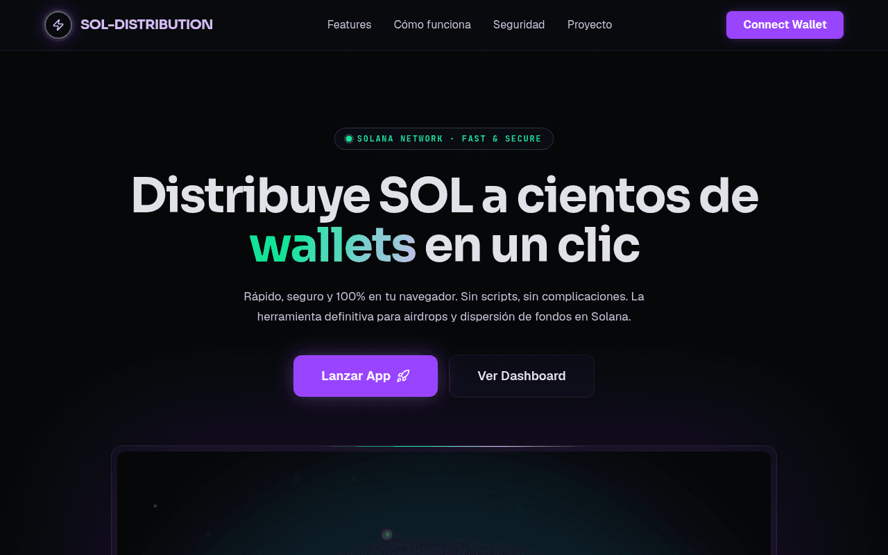Captura de SOL-DISTRIBUTION